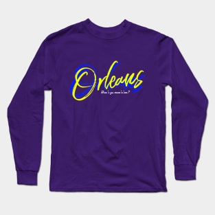 Orleans Swag Long Sleeve T-Shirt